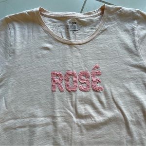 J Crew Factory Light Pink Collector T-Shirt